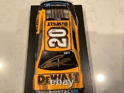 Christopher Bell Autographed 2023 Toyota Dewalt Bristol Race Win Diecast & Card