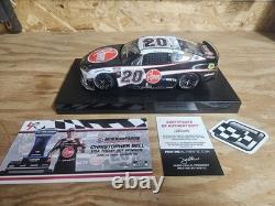 Christopher Bell Autographed 2024 Toyota Rheem New Hampshire Win Diecast & Card