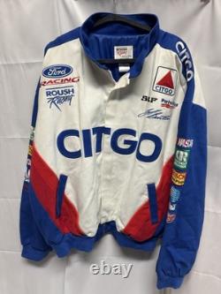 Citgo Men's Jacket Sz XL Roush Racing Vintage