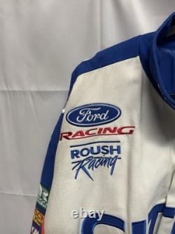 Citgo Men's Jacket Sz XL Roush Racing Vintage