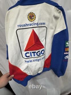 Citgo Men's Jacket Sz XL Roush Racing Vintage