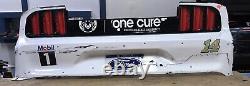 Clint Bowyer #14 One Cure Nascar Race Used Sheetmetal Ford Mustang Bumper