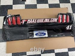 Cole Custer 2021 Haas Nascar Race Used Sheetmetal Rear Bumper #48