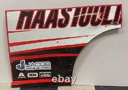 Cole Custer 41 Nascar Rookie Haas Tooling Race Used Sheetmetal Front Qut