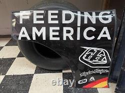 Cole Custer Feeding America Troy Lee Design Michigan Nascar Race Used Sheetmetal