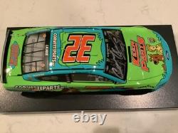Corey Lajoie Autographed 2019 Ford Mustang Keen Parts Scooby-doo Diecast & Card
