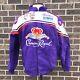 Crown Royal Chase Authentics Nascar Racing Jacket Purple Logo Jamie Mcmurray L