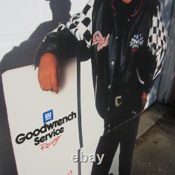 DALE EARNHARDT GM Goodwrench Lifesize Cardboard Cutout Stand Up NASCAR Racing