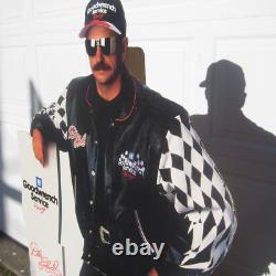 DALE EARNHARDT GM Goodwrench Lifesize Cardboard Cutout Stand Up NASCAR Racing