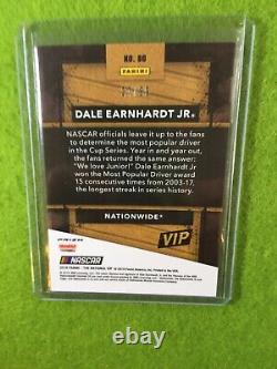 DALE EARNHARDT JR CARD NASCAR #8 PRIZM CRACKED ICE #/99 2019 Panini National VIP