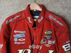 DALE EARNHARDT No. 8 BUDWEISER KING OF BEERS NASCAR RACING JACKET CHASE Size XL