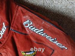 DALE EARNHARDT No. 8 BUDWEISER KING OF BEERS NASCAR RACING JACKET CHASE Size XL