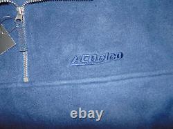 DALE JR TEAM ISSUED AC DELCO Nascar Racing Blue Pullover Dunbrooke Medium NEW