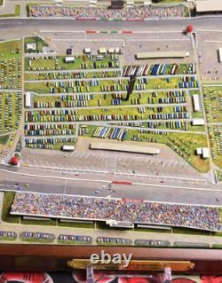 DANBURY MINT REPLICA NASCAR Race Track Darlington Raceway Too Tough To Tame
