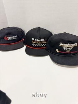 Dale Earnhardt GM Goodwrench Racing Rope/Snapback Hats USA 19 Lot Of 6 Vintage