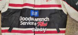 Dale Earnhardt Goodwrench Jeff Hamilton LEATHER Jacket Coat Mens NASCAR XL