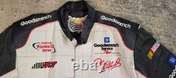Dale Earnhardt Goodwrench Jeff Hamilton LEATHER Jacket Coat Mens NASCAR XL