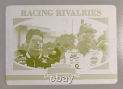 Dale Earnhardt / Jeff Gordon Printing Plate 2007 Press Pass Legends Rivalries