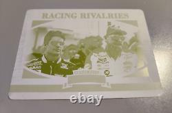 Dale Earnhardt / Jeff Gordon Printing Plate 2007 Press Pass Legends Rivalries