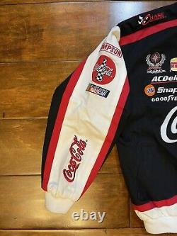 Dale Earnhardt Jr #1 Coca Cola Racing Jacket Youth Size XL NASCAR Black White