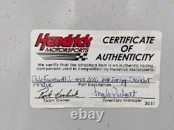 Dale Earnhardt Jr 2010 AMP Goodyear Race Used Fender Hendrick COA NASCAR