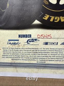 Dale Earnhardt Jr. 2010 Daytona Framed 13x16 Collage & Race-Used Tire COA