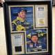 Dale Earnhardt Jr. 2010 Daytona Framed Collage & Race-used Tire Coa Rare And Htf