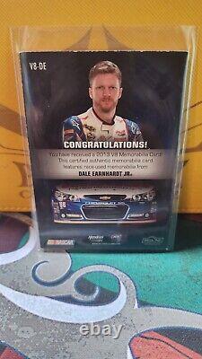 Dale Earnhardt Jr. 2013 Press Pass Redline Racing V8 8-Way Relic #03/25