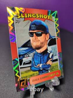 Dale Earnhardt Jr 2018 Panini Donruss Racing Slingshot Card SSP Case Hit Holo