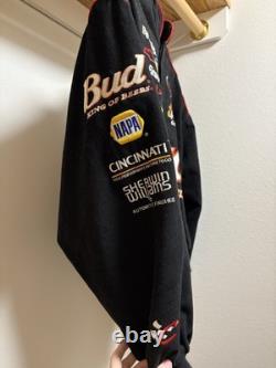Dale Earnhardt Jr #8 Chase Authentics Racing Jacket Nascar Bud Weiser Mens Small