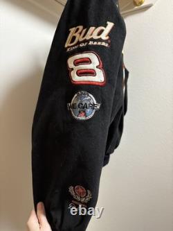 Dale Earnhardt Jr #8 Chase Authentics Racing Jacket Nascar Bud Weiser Mens Small