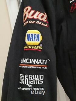 Dale Earnhardt Jr #8 Chase Authentics Racing Jacket Nascar Bud Weiser Mens XL