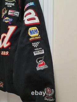 Dale Earnhardt Jr #8 Chase Authentics Racing Jacket Nascar Bud Weiser Mens XL