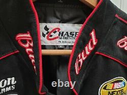 Dale Earnhardt Jr #8 Chase Authentics Racing Jacket Nascar Bud Weiser Mens XL