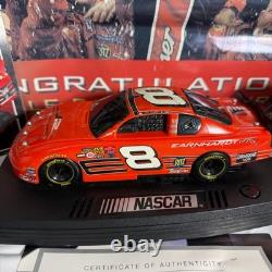 Dale Earnhardt Jr #8 NASCAR lot collector phone COA Budweiser memorabilia