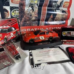 Dale Earnhardt Jr #8 NASCAR lot collector phone COA Budweiser memorabilia