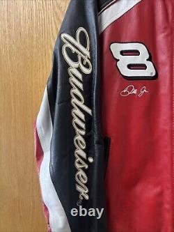 Dale Earnhardt Jr Chase Authentics Wilsons Leather XL Jacket NASCAR Nextel Cup