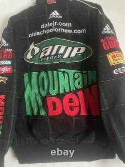 Dale Earnhardt Jr NASCAR Racing Jacket Mountain Dew