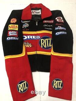 Dale Earnhardt Jr Nascar VNT Red Jacket Chase Authentics Ritz Oreo Women's Sz S