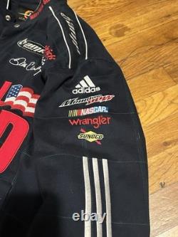 Dale Earnhardt Jr. National Guard/MT Dew Amp NASCAR Signed Racing Jacket- Size L