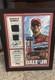 Dale Earnhardt Jr. Race Used Firesuit & Tire Homestead Miami 2017 Framed Withcoa