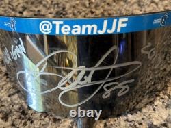 Dale Earnhardt Jr Race Worn (Michigan 2017) Signed Helmet Visor