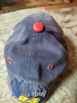 Dale Earnhardt Jr. Trucker Hat Signed Auto on a Jeff Gordon Hat Pepsi Pin Yoda