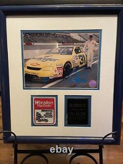 Dale Earnhardt Jr. Wrangler Race Car #31 Winston Cup Series Signed Photograph