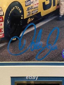 Dale Earnhardt Jr. Wrangler Race Car #31 Winston Cup Series Signed Photograph