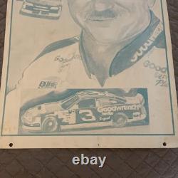 Dale Earnhardt Printing Plate The Intimidator