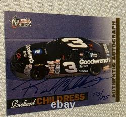 Dale Earnhardt & Richard Childress Authentic Autograph Cards 96 Score Board Rare