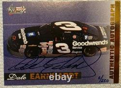 Dale Earnhardt & Richard Childress Authentic Autograph Cards 96 Score Board Rare