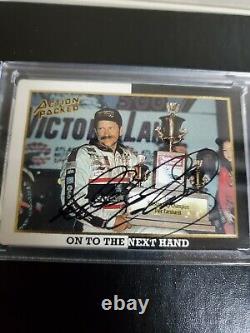 Dale Earnhardt Sr Autographed 1994 Action Packed Jeff Gordon Signed Jsa Cards