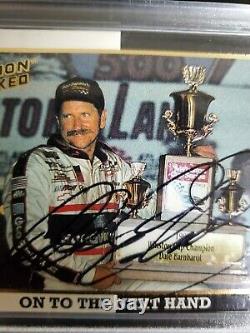 Dale Earnhardt Sr Autographed 1994 Action Packed Jeff Gordon Signed Jsa Cards